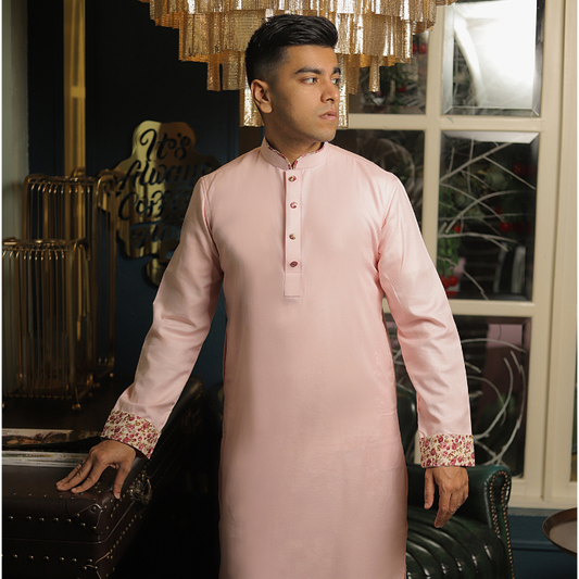 Pink color panjabi (EASMP22-11)