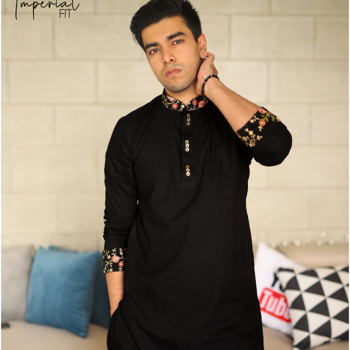 Black color panjabi (EFSMB22-20)