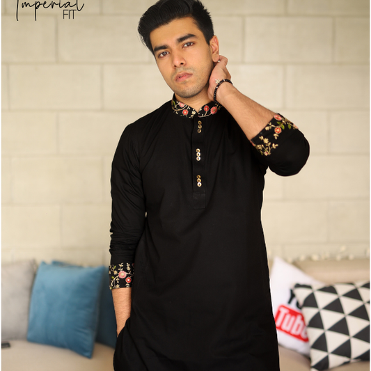 Black color panjabi (EFSMB22-20)