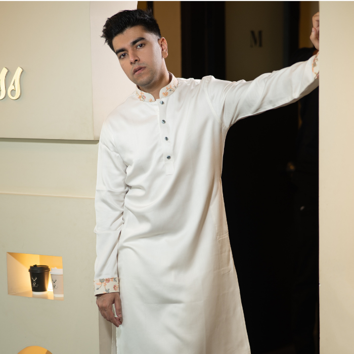 White Color panjabi (EASMW24-28)