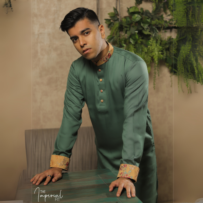 Castleton Green Color panjabi (EASMG22-26)